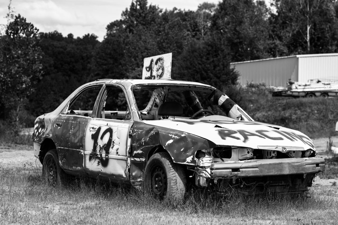 High-octane, noisy, and relentlessly entertaining, banger racing