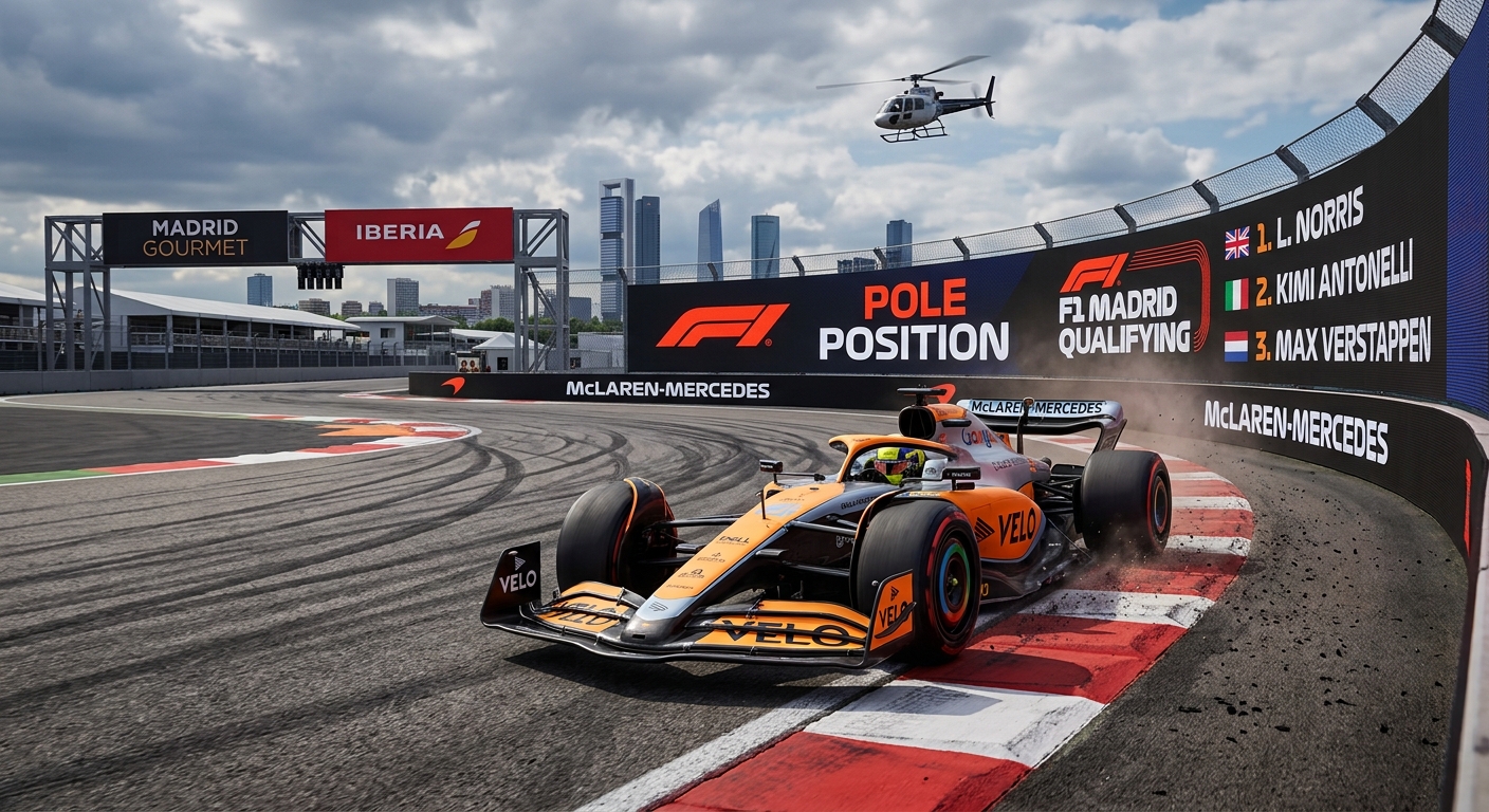 Madrid F1 qualifying report